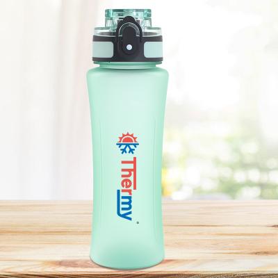 China Sustainable Leakproof BPA Sports Free Drinking Water Bottle With Weather Marker 450ml for sale