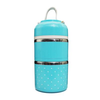 China Keep Hot Thermo Insulated Food Stainless Steel Food Storage Container Lunch Box , Lunch Container for sale