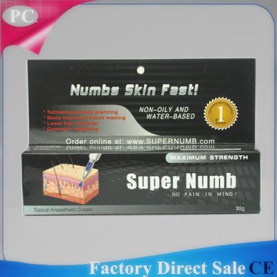 China 30g Super Numb Pain Relief Cream For Electrocautery Factory Supply for sale