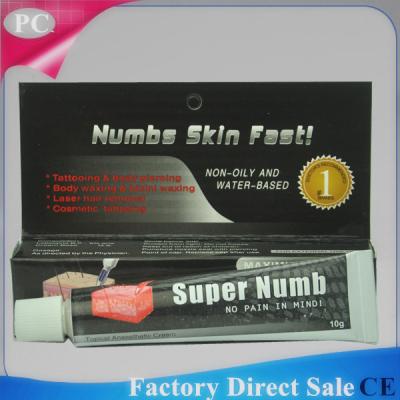 China 10g Super Numb Anaesthetic Numb Pain Stop Cream Pain Relief Cream For Micro Needle Factory Supply for sale