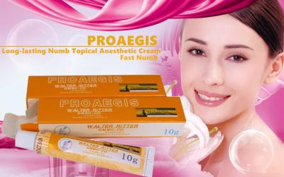 China 10g PROAEGIS Anaesthetic Painless Numb Cream Pain Stop No Pain Cream Pain Killer For Tattoo Permanent Makeup Manufacture for sale