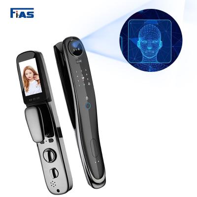 China Home Hotel Apartments Office wholesale Smart Digital Fingerprint Lock Automatic Biometric Lock Rfid Ic Card Wifi App Combination Home Security Door Lock for sale