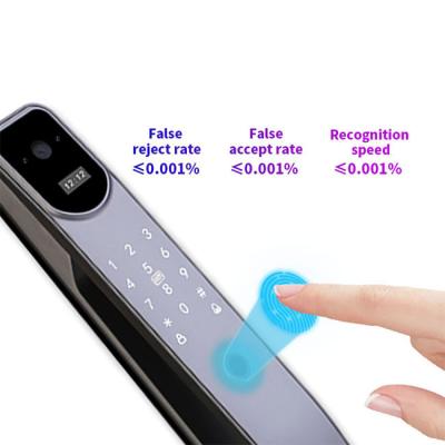 China Home Hotel Apartments Office Zigbee Tuya App Lock 3D Face Recognition Electronic Wifi Waterproof Card Fingerprint Digital Biometric Intelligent Door Lock for sale