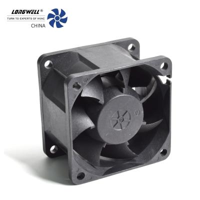 China Exhaust Ventilation Cooling LONGWELL 60*60*38mm DC Fan 60MM PWM Exhaust Brushless Motor Muffler for sale