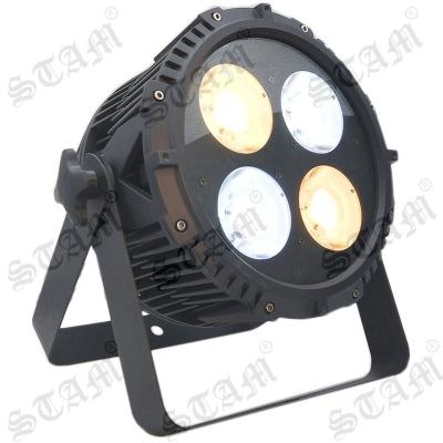 China 4x50W Stage Cob Par Lights 200W Waterproof Par Light 4*50W Led Par Lights for sale