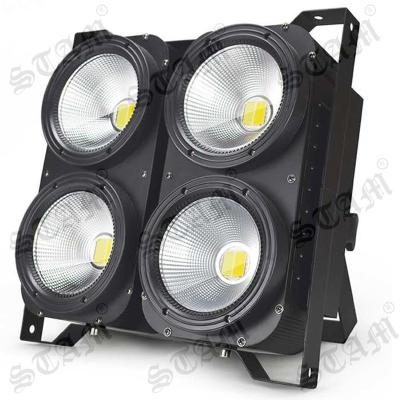 China 400W Cob Blinder 4x100w Audience Stage Wedding Light Cob Par Light Blinder Light Led Light for sale