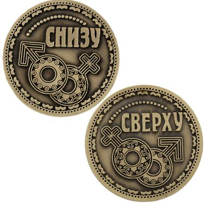 China Europe Customize High Quality Cold Cast Bronze Souvenir Coin JE-027 for sale