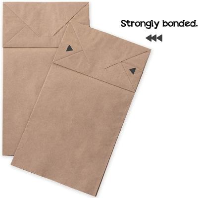 China Recycled Materials Custom Printed Promotional Products Brown Paper Packaging Recycle Kraft Paper Christmas Paper Bags For Gifts for sale