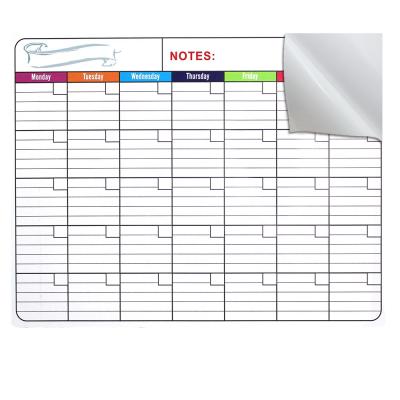 China Wholesale 2019 March Easy Expo Shinelee Magnetic Whiteboard Calendar for Fridge Kids Enrollment for sale