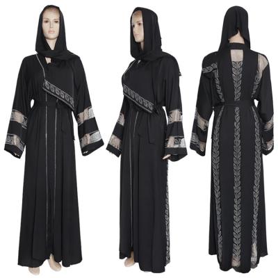 China Wholesale Women Turkish Islamic Formal Casual Daily Clothing Abaya Muslim Long Dresses for sale