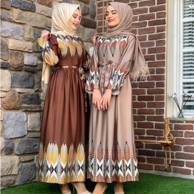 China Middle East Abaya Long Sleeve Dress Muslim Women Long Sheath Islamic Clothing S-2XL for sale