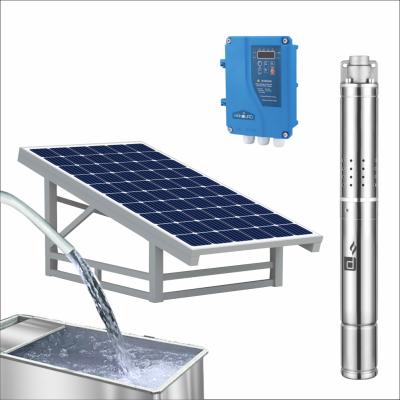 China Mini Portable Mains Power Pump Solar Water Pump With DC Controller for sale