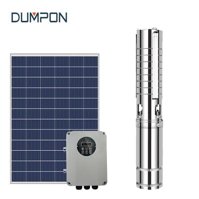 China Mains Power 10Hp 10 Hp 380V 4 Inch Solar Submersible Deep Water Well Pumps Agriculture Pump System Price for sale