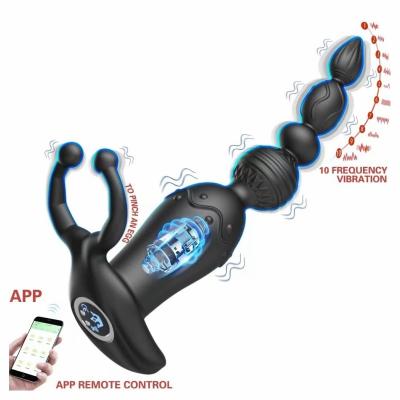 China Sex Vibrator 10 Vibrator G Modes Powerful High Quality Lush Masturbation Spot Vibrator For Women 4 Point Toys Vibrator Sex Massager Set For Men for sale