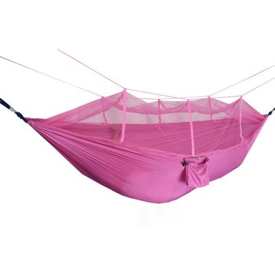 China 2021 adults outdoor hammock with mosquito net portable hammock camping tent for sale