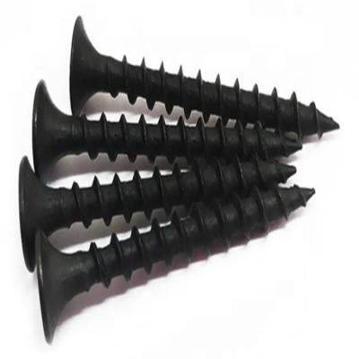 China Flat Fine Coarse Black Zinc Thread Phosphate Gray Drywall Screw for sale