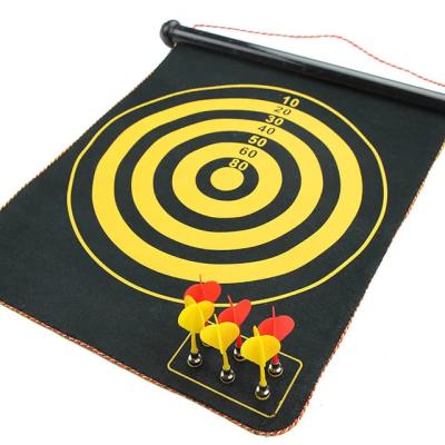 China Cloth Kids Play Mini Rolled Magnetic Dartboard 8