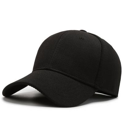 China COMMON High Quality Cotton Flex Fit Blank Hats 6 Panel Custom Fitted Hat for sale