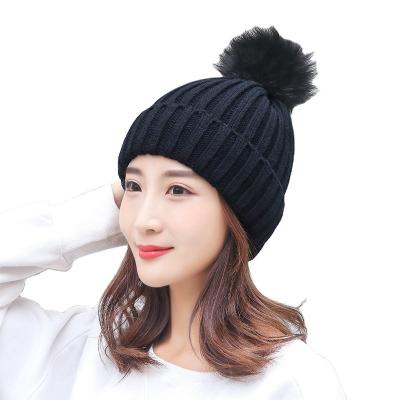 China High Quality Custom Beanie Knitted Hat Full Hip Arrival Winter Thermal Knitting Hat COMMON for sale