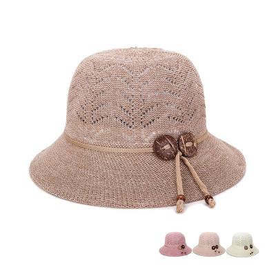 China OEM Eco-Friendly Multiple Colors Sun Visor Beach Women Summer Custom Stylish Straw Hats Hat Wholesale for sale