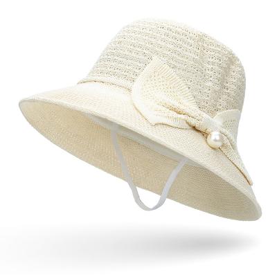 China New Eco-Friendly Design Multiple Colors Chinese Lady Hat Women Beach Straw Hats Summer Fedora Ladies Girls Panama for sale