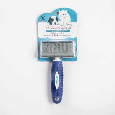 China Good Quality Soft Neat Useful Pet Cleaning Hair Removal And Pet Grooming Products Pins Brush For Dogs And Cats for sale