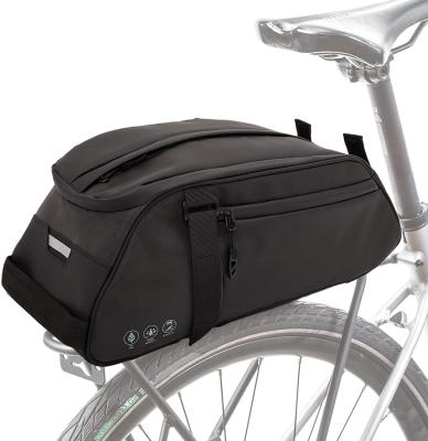 China Water Proof LQArmy Multi-pocket Bicycle Storage Carrier Waterproof Bike Cycle Recycling Bag For Outdoor Traveling for sale