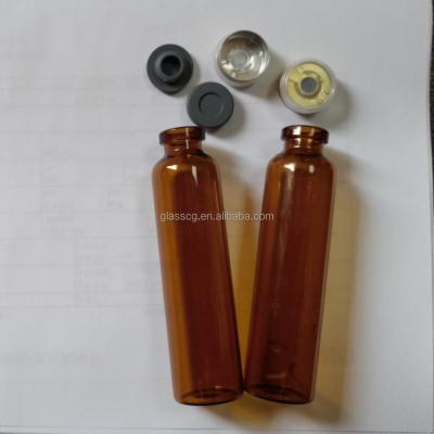 China Oral Liquid Bottle Amber Glass Vial Medicine Packing Amber Glass Bottle of Medicine Hot Selling for sale