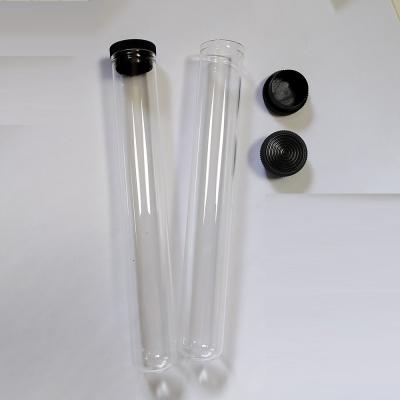 China Hot Sale Food Borosilicate Glass Tube For Cigar Packaging for sale