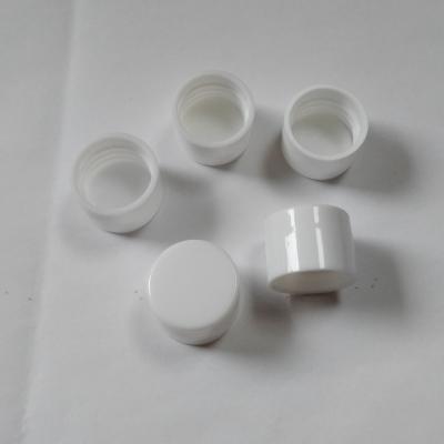 China Refillable Hot Sale 18/425 Smooth Screw Plastic Cap Lid For Glass Bottle for sale