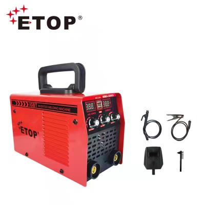 China Heavy Duty Repair Machine ETOP Premium Quality Electrode DC Inverter Arc Welding Welding Machine For Industrial And DIY Use for sale