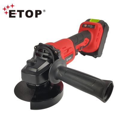 China Large Structural Grinding For Cleaning Or Beveling ETOP 100MM Professional Small Portable Tools Machine Electric Mini Angle Grinder for sale