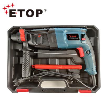 China Function of ETOP Selection Factory Sales 26mm Electric Hammer/Electric Drill/Electric Direct Rotary Hammer 800W Hammer Drills Hammer Drill Machine for sale