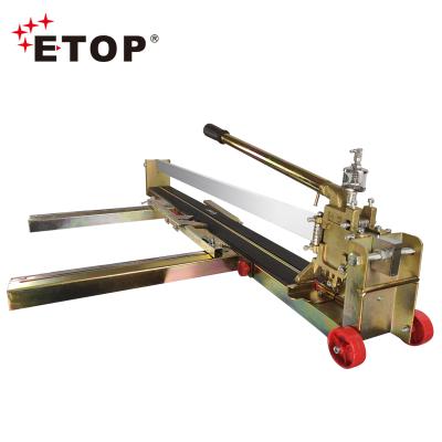 China Hot Selling ETOP Steel 800 Manual Tile Cutter 1000 1200mm Steel Laser Other DIY Tools Tile Cutter for sale