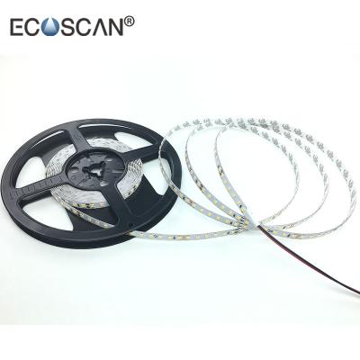 China Office ECOSCAN 5m Single Row DC24 Volt 2835 120LED/m Small Led Strip Lighting for sale