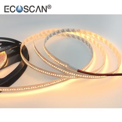 China Decoration ECOSCAN ultra lightly 280LED/m SMD2216 DC24V 19.2 W/m led flexible strip for offroad camping trailers for sale