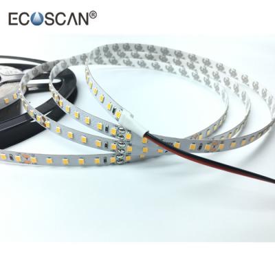 China Custom Decoration ECOSCAN 120LED SMD2835 Sequential Led Strip 15W/m DC24V /12V 0.6A/m /1.2 A/m for sale