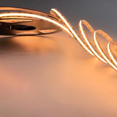 China Desk 504LED dotless COB led strip for indoor and outdoor IP20 and IP67 for sale