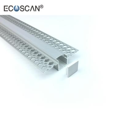 China Hot Selling Radiator Ecoscan Clear Frosted Opal Milky Aluminum Led Profile for sale