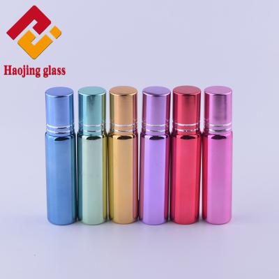 China 5ML 10ML 15ML Custom Aluminum Roll On Bottle Essential Oil Roll On Bottle for sale