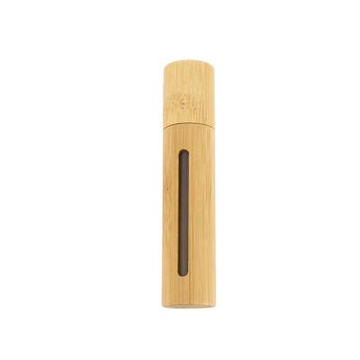 China 15ml bamboo and wooden ball bottle e-friendly 10ml perfume essential oil ball bottle for sale