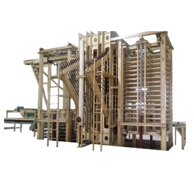 China Factory 15000 CBM / Year 1850*2750mm Chipboard Machine Production Line for sale