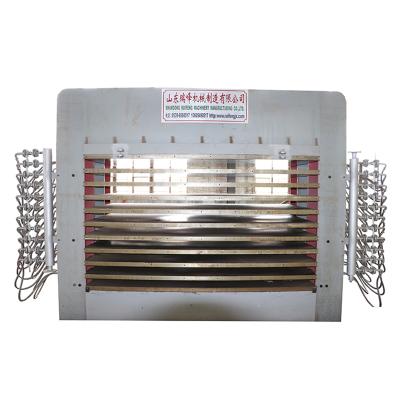 China Building Material Shops Hydraulic Hot Press Machine for sale