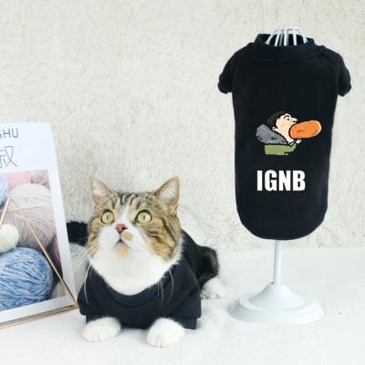 China 2021 New IGNB Model Sustainable High Intensity Pet Cat Clothing Cat Accessories Pets Clothes Cute Cat Accessories for sale