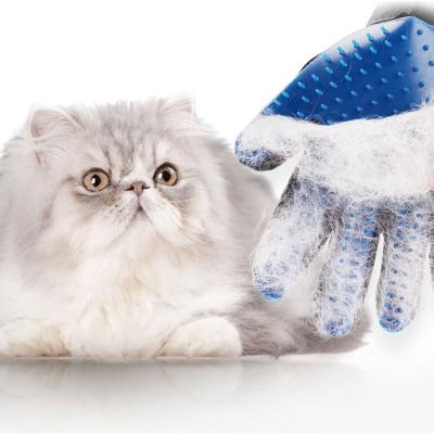 China China Goods Import Viable Pet Bathing Gloves Pet Grooming Glove Brush Five Fingers Gloves For Pet for sale