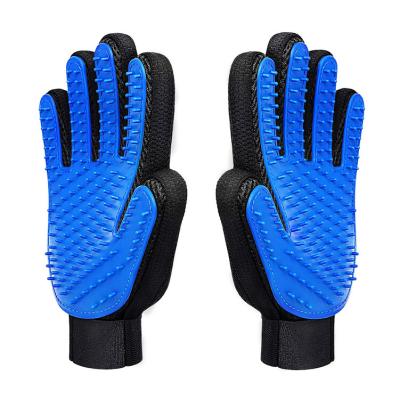 China Viable Hot Sale Silicone Dog Glove Dog Accessories Gently Use Pet Cats Gloves Grooming Bath Hair Cleaning Comb Effective Massage Pets for sale