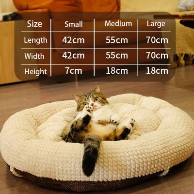 China Viable Winter Pet Bed Sofa Cushion Cat Cushion Dog Heating Pad With Anti-Slip Backing for sale