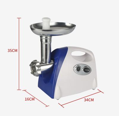 China Metal Mincer Stainless Steel Electric Chopper Meat Grinder For Home Use Without Installation for sale