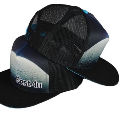 China New Design COMMON Wholesale Trucker Caps Custom Print Mesh Baseball Hat Mesh for sale