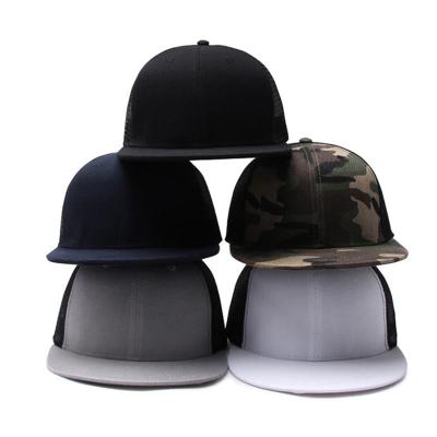 China High Quality Vintage Designer Wholesale Gorras 6 Panel Blank Embroidery Logo Mesh Custom Snapback Trucker Hat Hat for sale